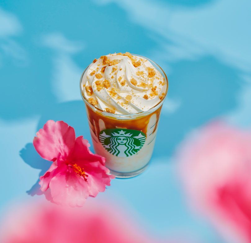 星巴克_JIMOTO_星冰樂_frappuccino_沖繩_金楚糕香草焦糖星冰樂
