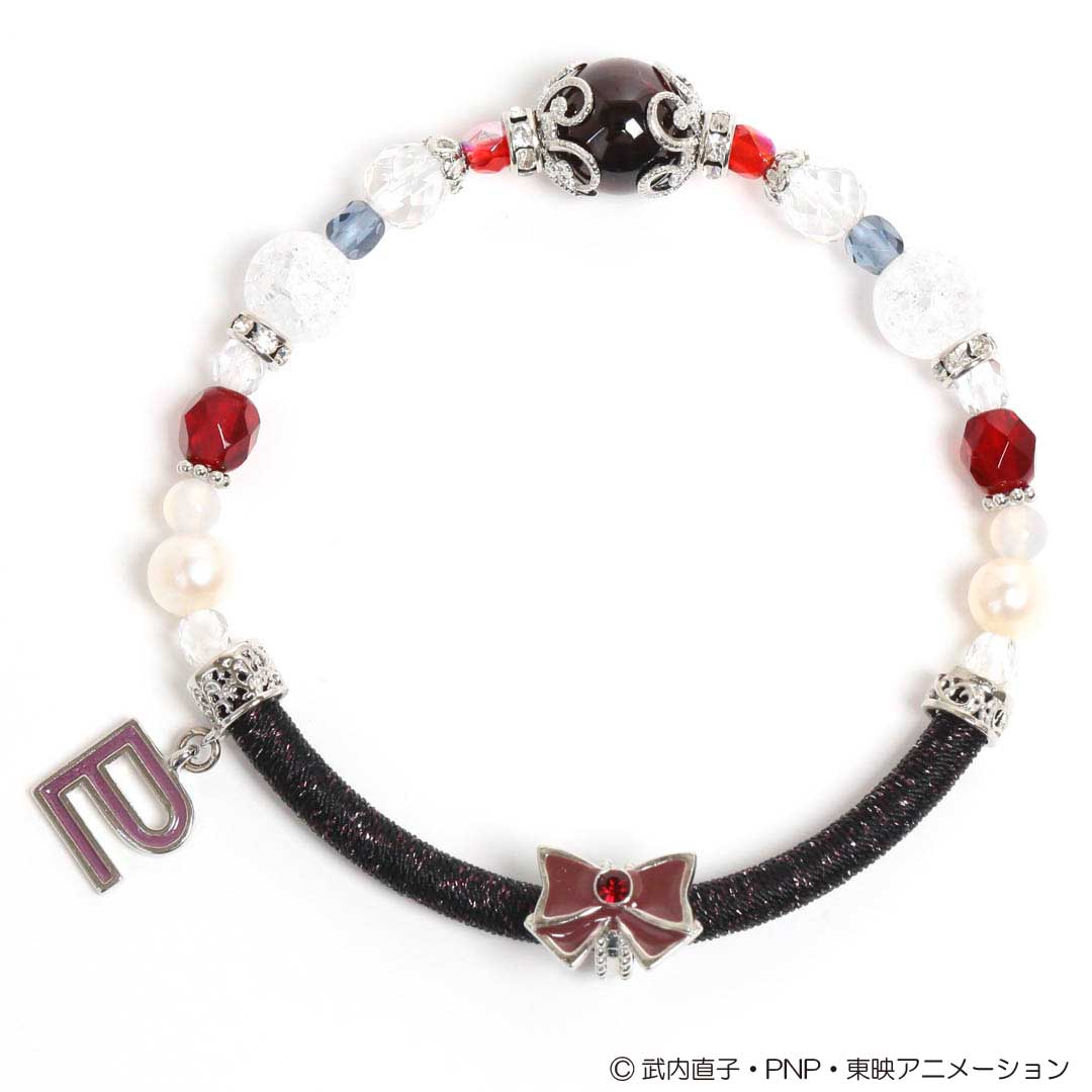 美少女戰士_30週年_anaguma_天然石手鍊_聯名商品_水手冥王星