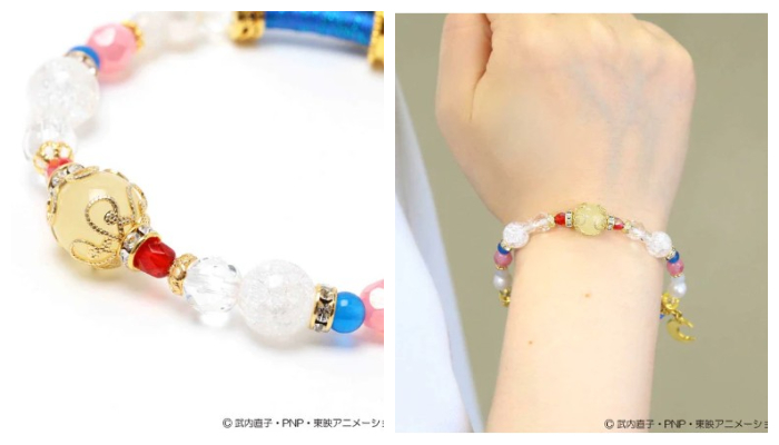 美少女戰士_30週年_anaguma_天然石手鍊_聯名商品_水手月亮_細節