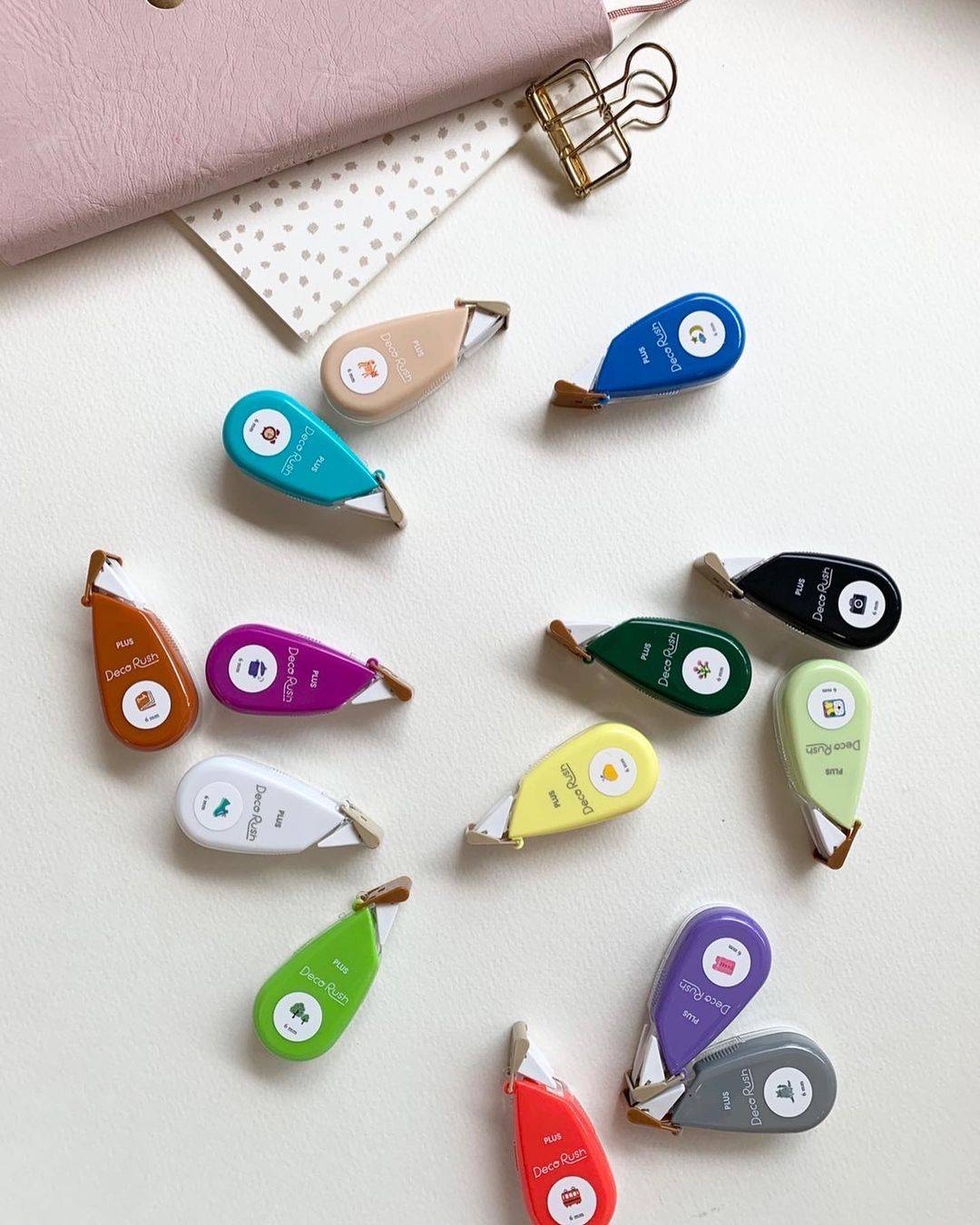 PLUS Deco Rush 花邊帶全新14色