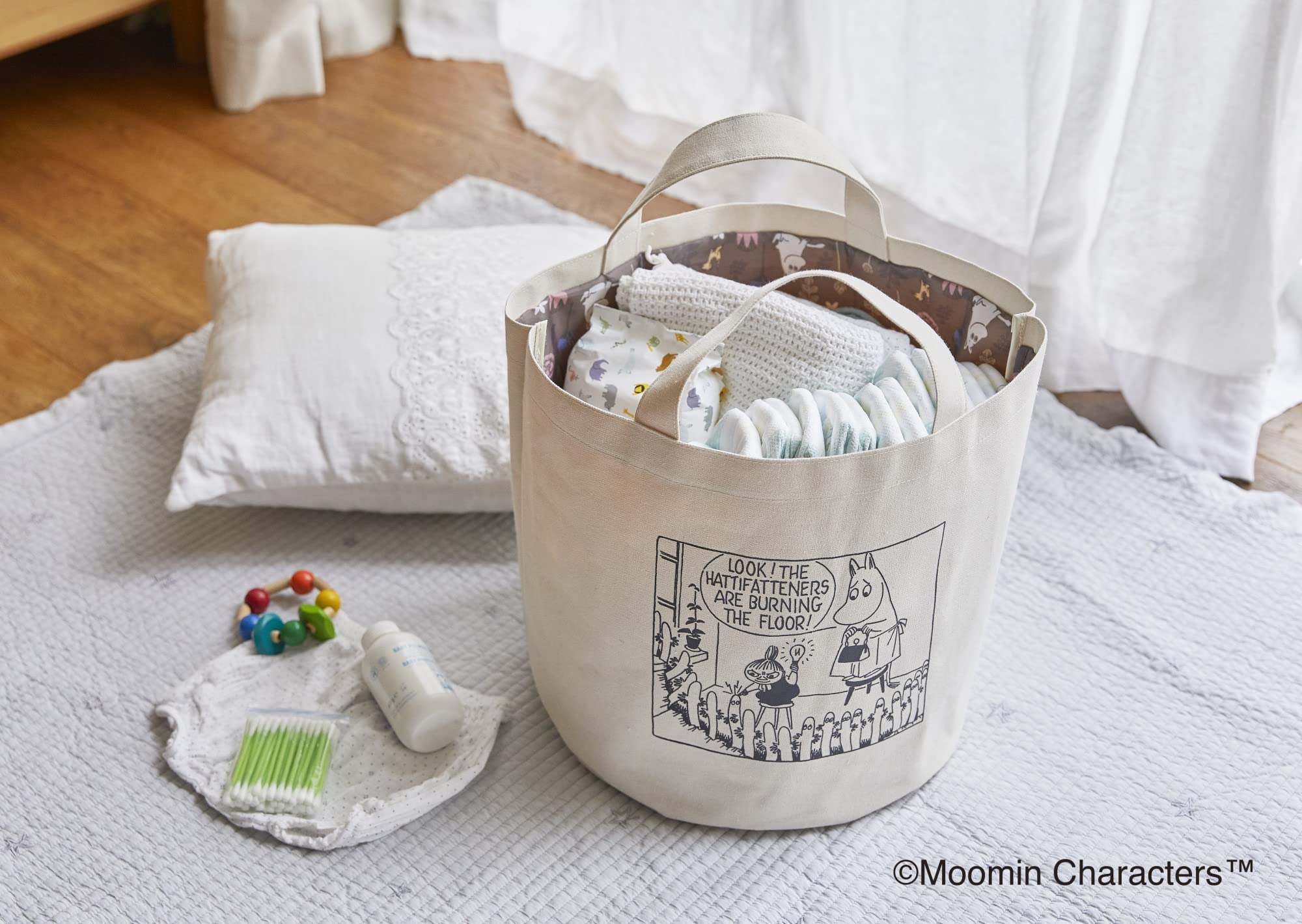 MOOMIN慕敏家族收納提袋可收納家中物品