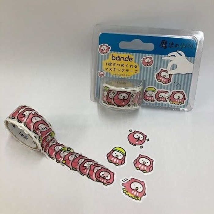 まるふくろう紙膠帶