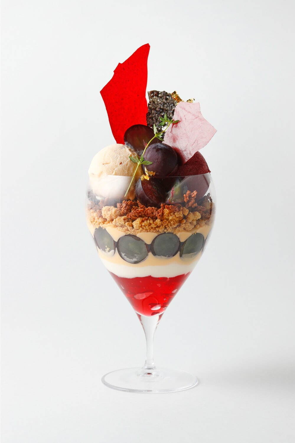 2022年9月_美麗甜點_emporio armani caffee_巨峰葡萄與黑醋栗聖代