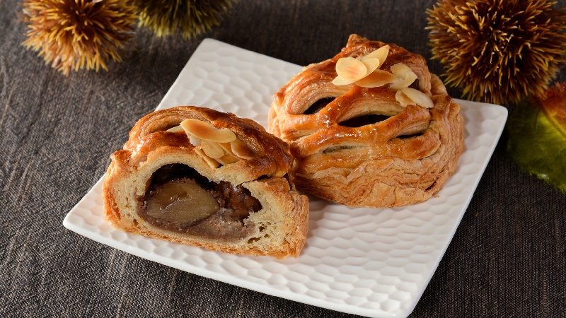 LAWSON_栗子甜點_栗子派_栗子生乳捲