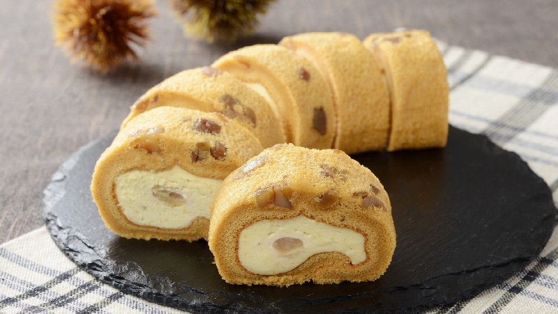 LAWSON_栗子甜點_栗子生乳捲