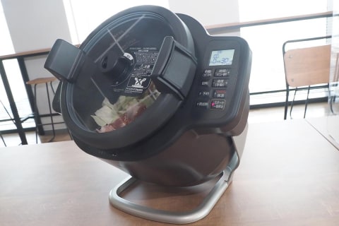 iris ohyama_chefdrum_自動攪拌料理器