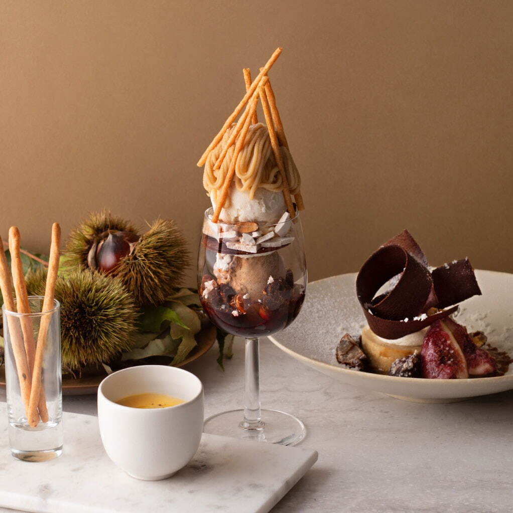 2022年10月_美麗甜點_fruits salon_和栗套餐