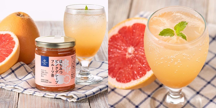 蜂蜜粉紅葡萄柚茶醬