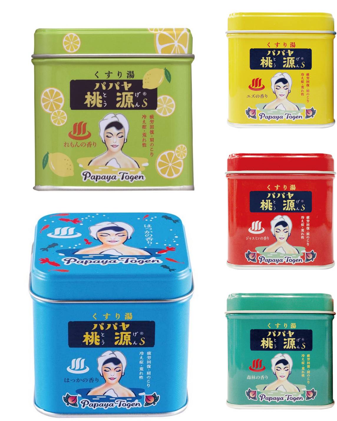 五洲藥品PapayaTogen桃源S入浴劑