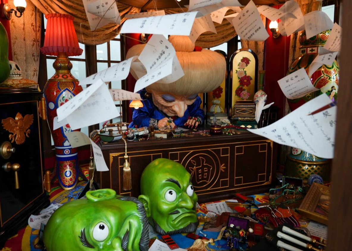 吉卜力樂園_ghibli park_吉卜力大倉庫_神隱少女_湯婆婆的工作室