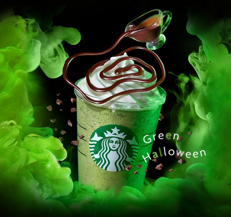星巴克_萬聖節_星冰樂_frappuccino_抹茶奶油星冰樂