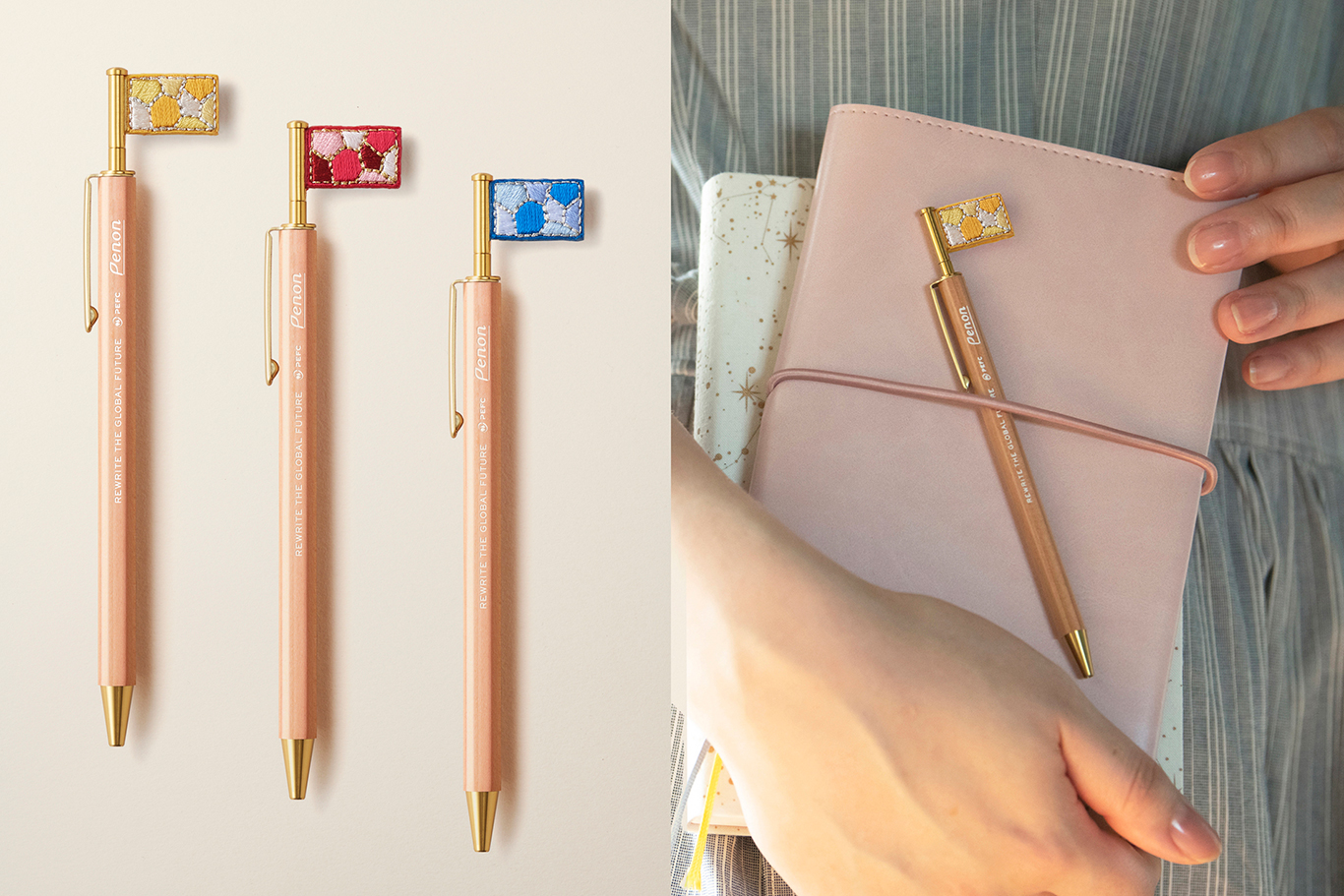 PENON_FLAG PEN SHORT_旗幟筆_國旗