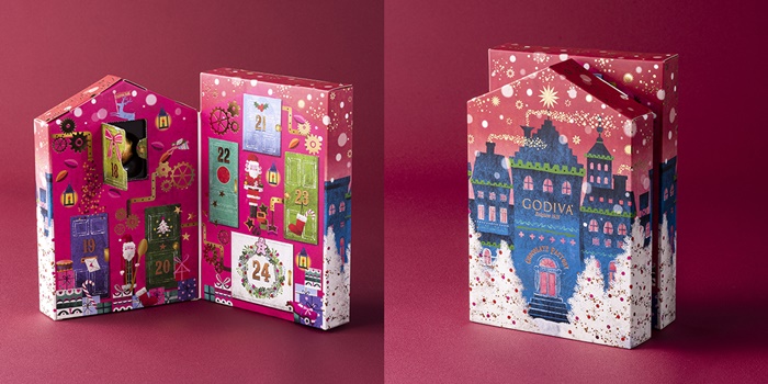 GODIVA 聖誕倒數日曆