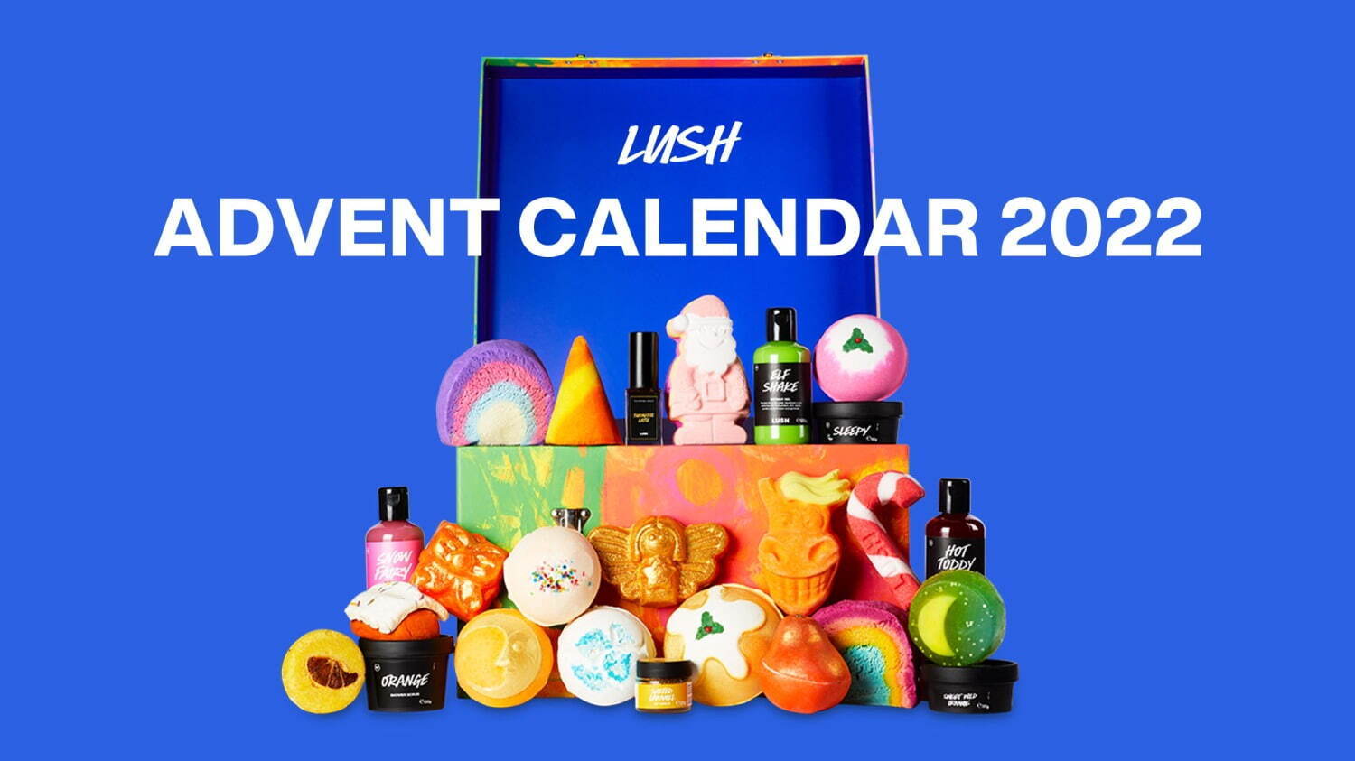 lush advent calander 2022