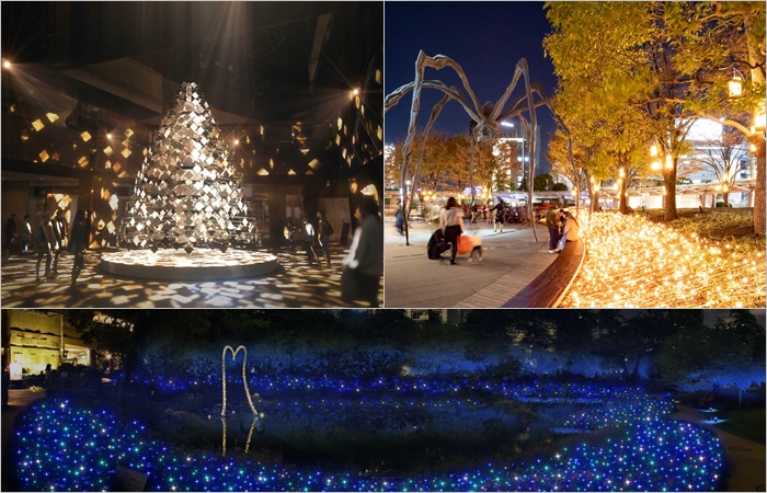 六本木hills聖誕燈飾