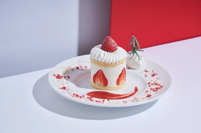 2022年11月_美麗甜點_cafe&books bibliotheque_THE CHRISTMAS STORY of bibliothèque_草莓蛋糕