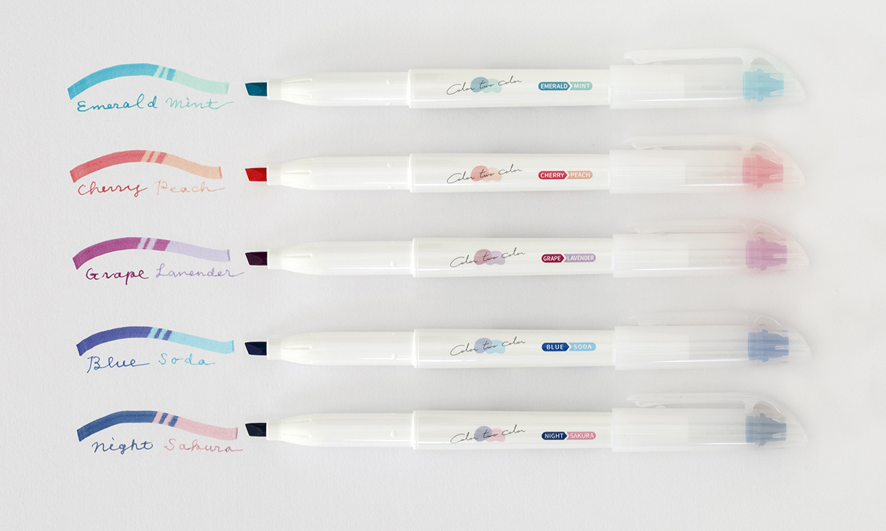 百樂「ILMILY 雙色魔擦筆 Color two color」