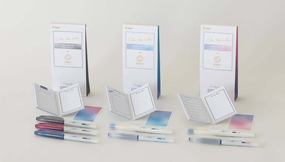 百樂「ILMILY 雙色魔擦筆 Color two color」