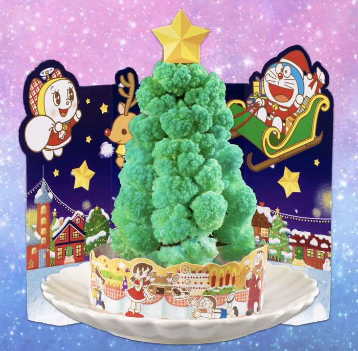 哆啦A夢動手做聖誕樹組