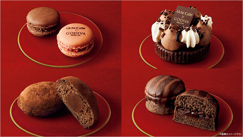 LAWSON_UCHICAFE_GODIVA_巧克力系列甜點