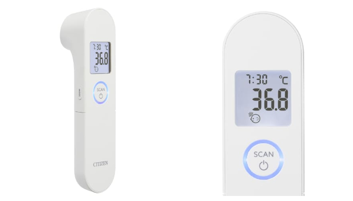 CITIZEN_非接觸式額溫計_額溫_體溫_物品溫度_室溫