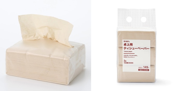 竹纖維100%桌上用面紙