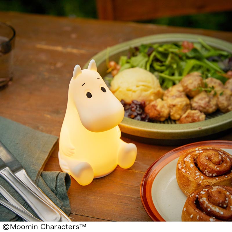 嚕嚕米造型夜燈用法