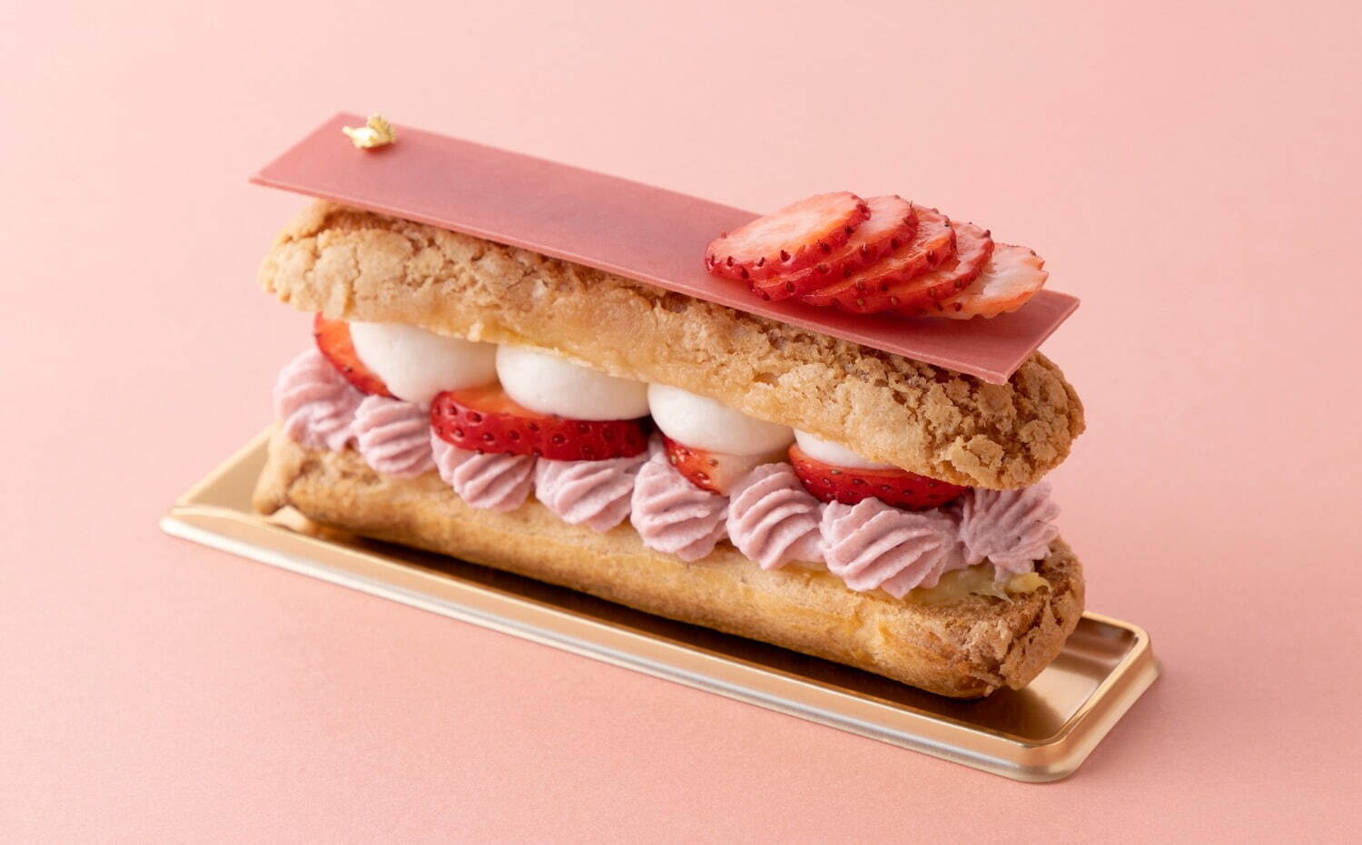 2023年1月_美麗甜點_大阪麗嘉皇家酒店_2023草莓祭典_手指泡芙