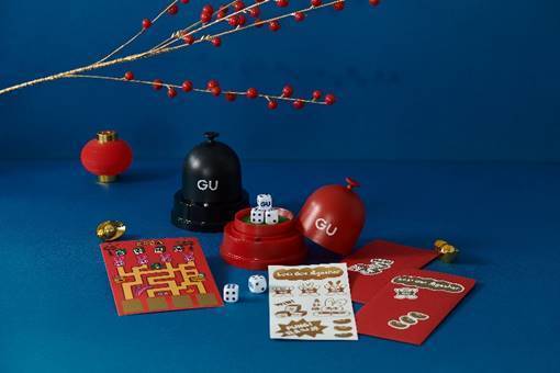 「餃貓FAMILY」推出的兔年極優刮刮卡及喜發樂骰盅組