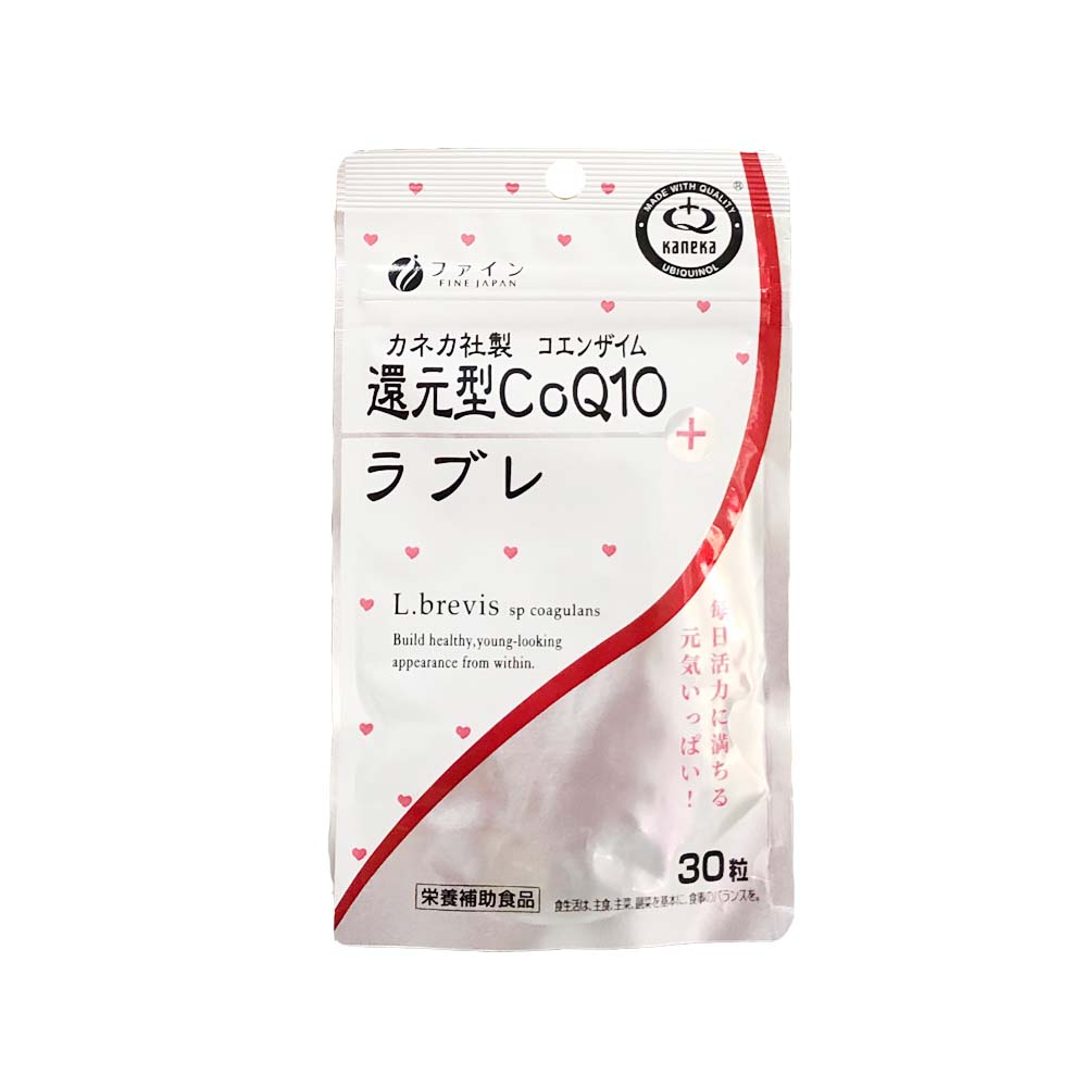 日藥本舖 金亮還原型CoQ10_植物益生菌膠囊30粒