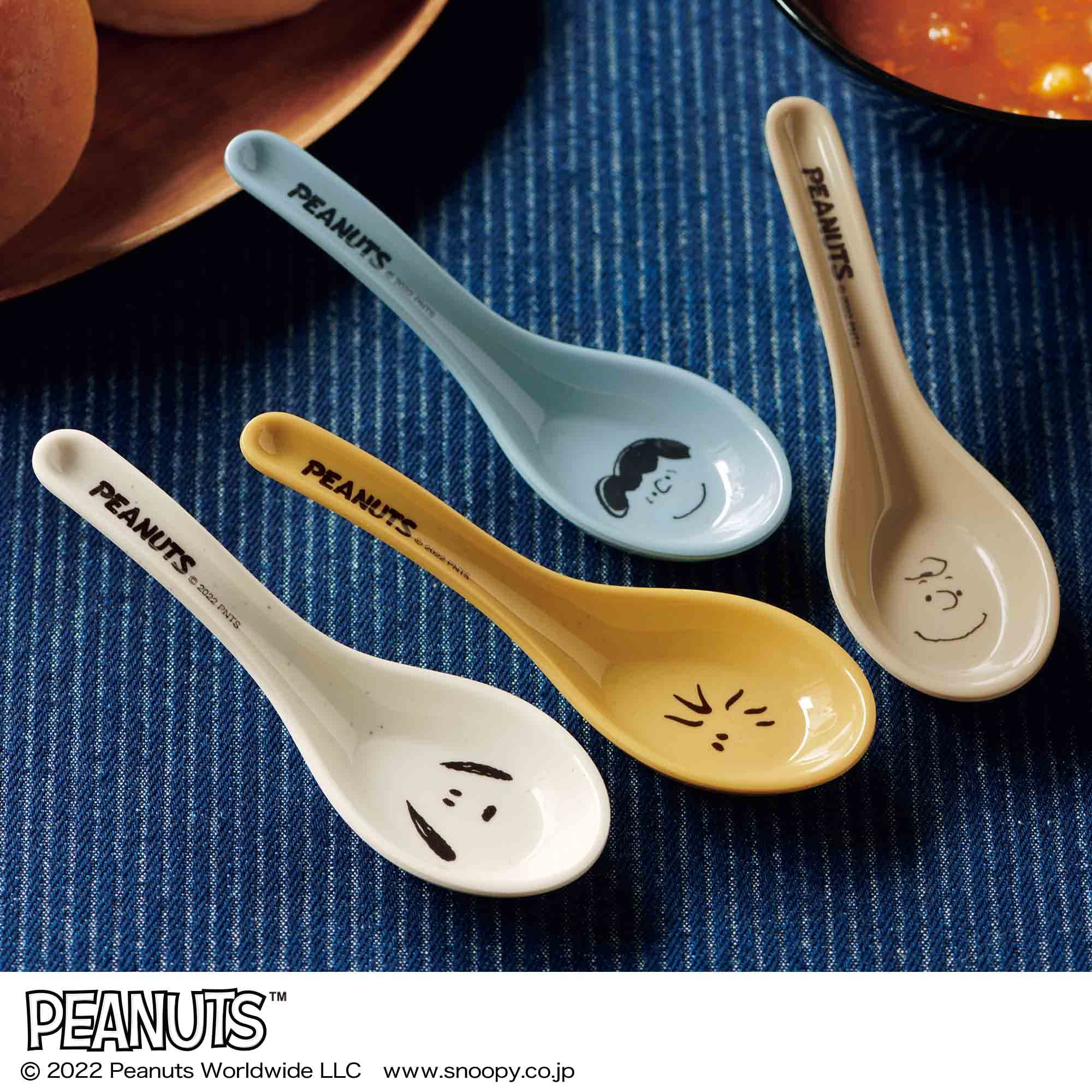 史努比美耐皿湯匙組