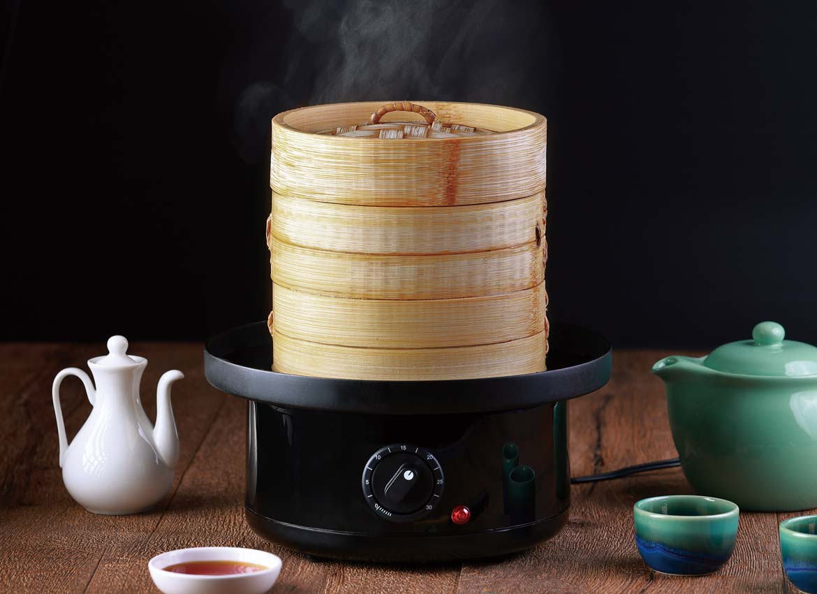 LITHON_冷凍食品用竹蒸籠_點心爛漫_港式點心