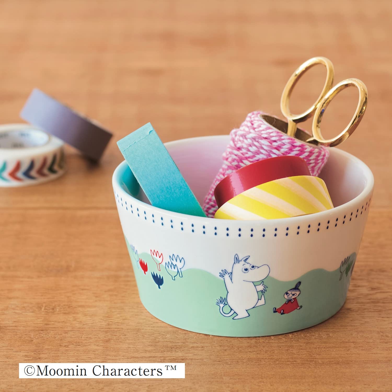 MOOMIN慕敏家族陶瓷碗2入組用法示範