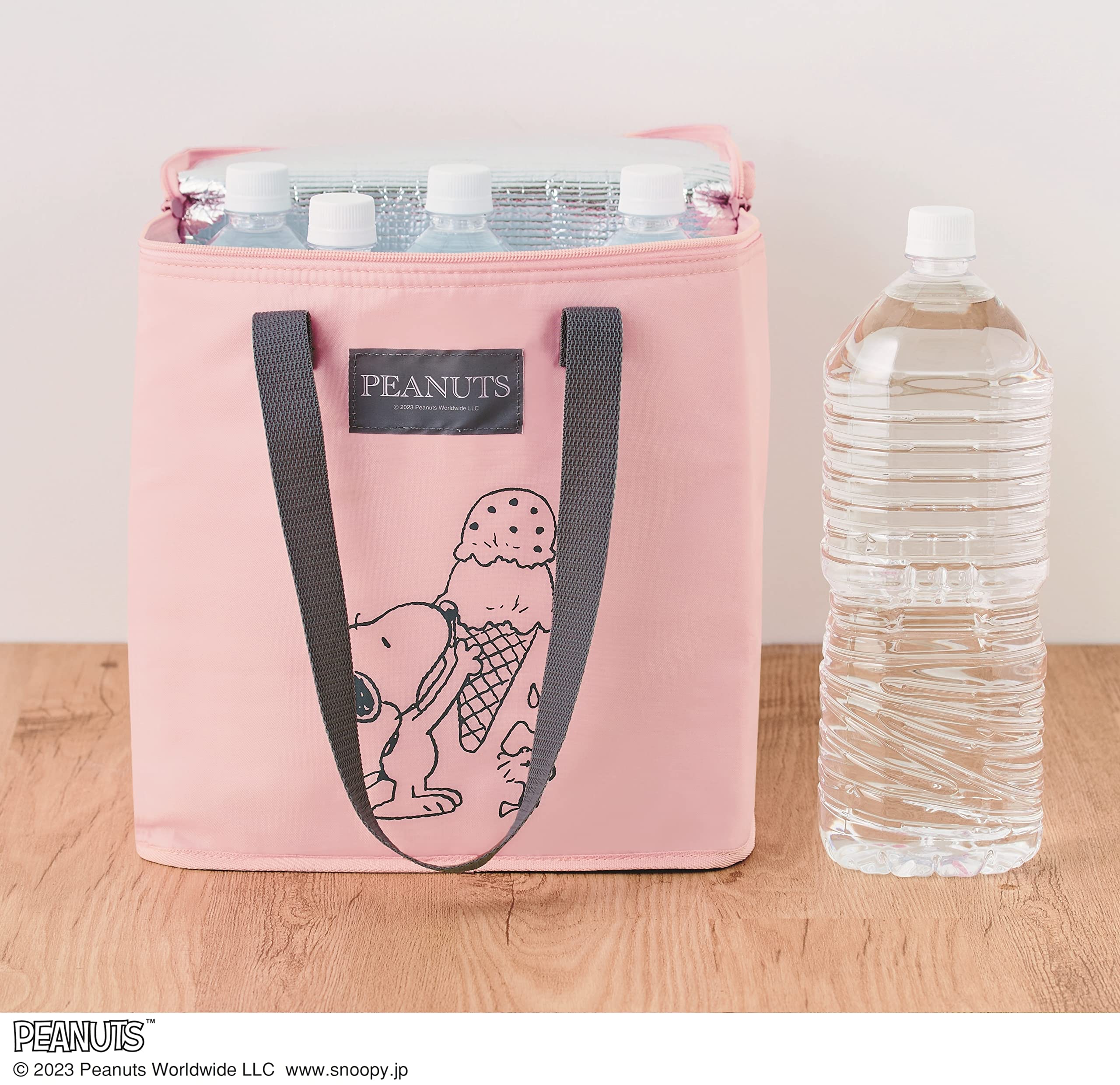 史努比大型保冷袋可裝五瓶水