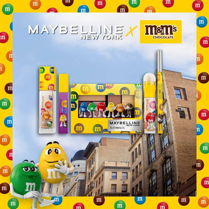 M&M’S X MAYBELLINE聯名