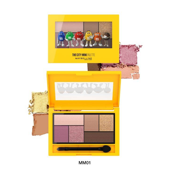 M&M’S X MAYBELLINE聯名眼影盤