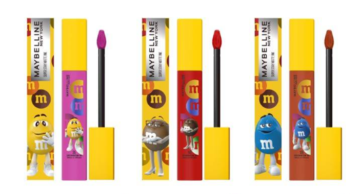 M&M’S X MAYBELLINE聯名唇膏