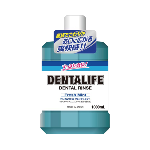 日藥本舖 DENTALIFE清爽薄荷漱口水