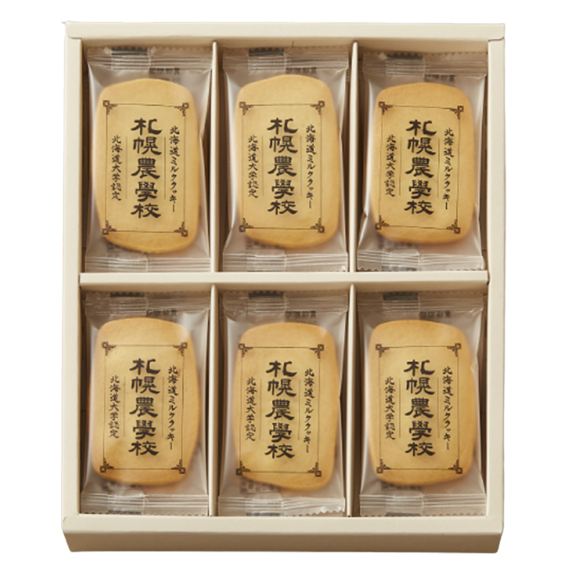 北海道 札幌農學校牛奶餅乾