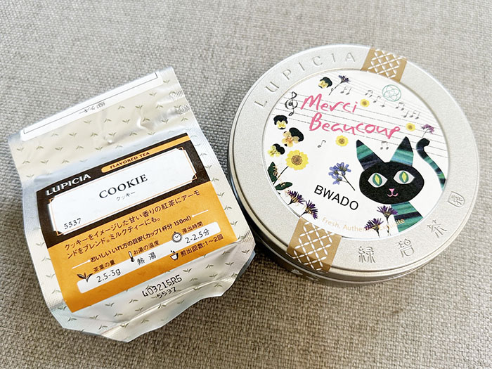 Lupicia客製化茶罐標籤