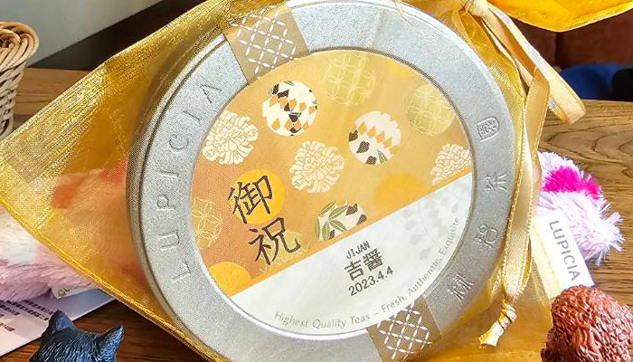 Lupicia客製化茶罐標籤