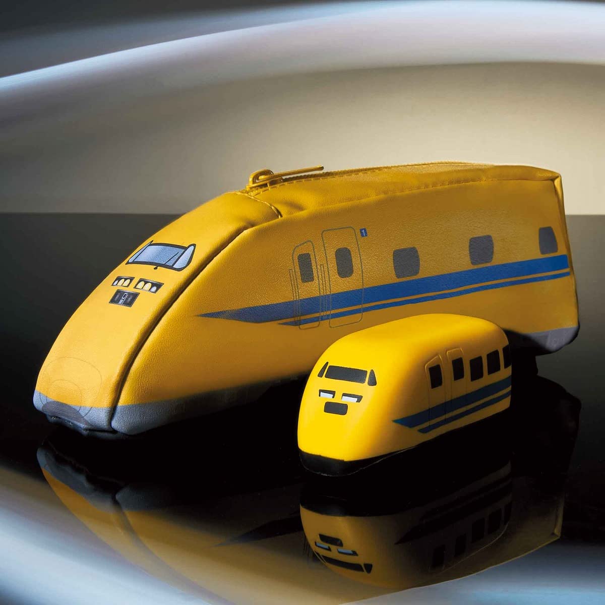 新幹線923型高速綜合檢測列車造型收納包＆紓壓玩具