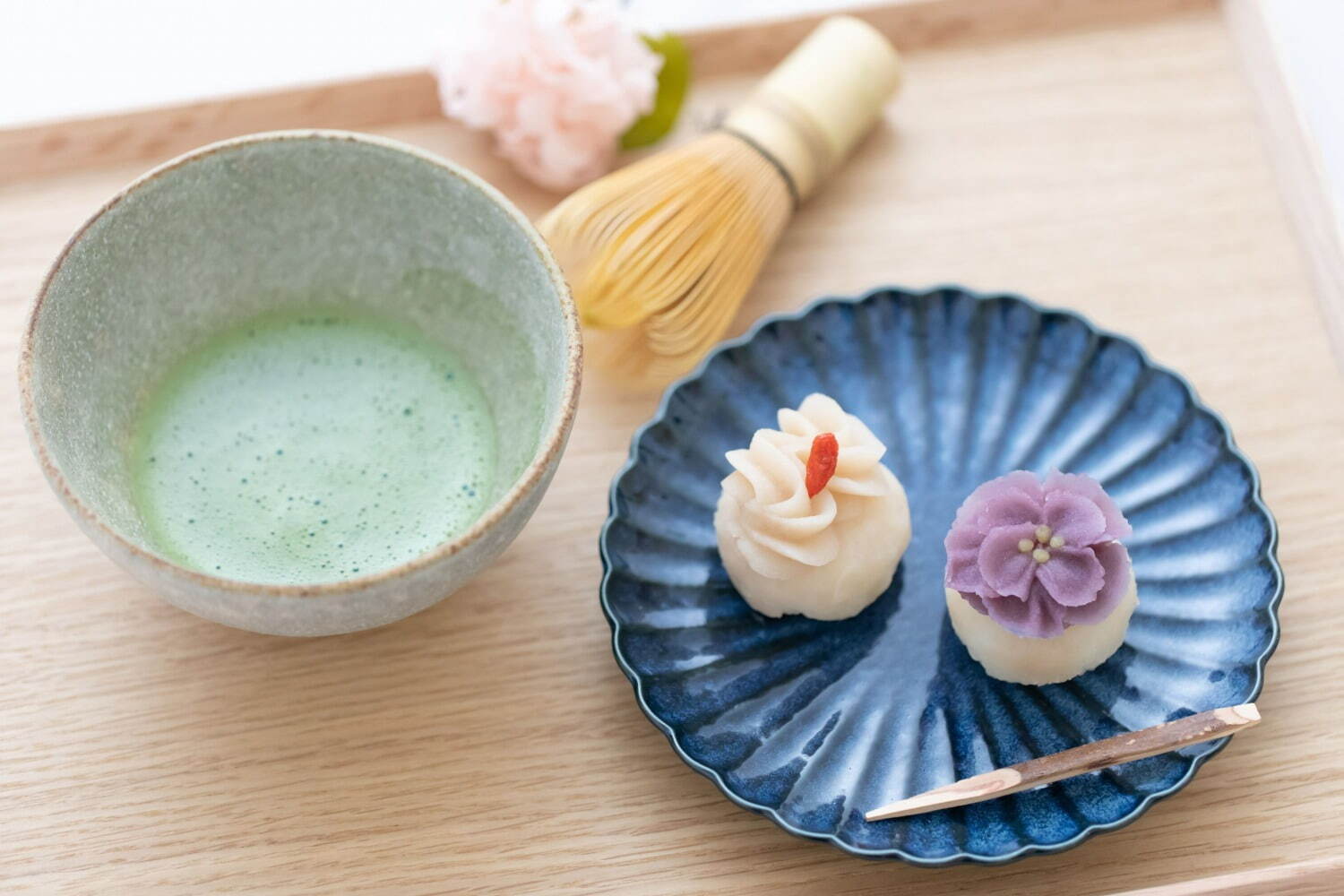 2023年5月_美麗甜點_Oh!huggy!!_花朵荻餅