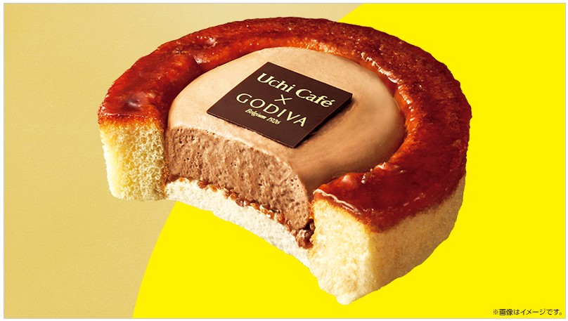 LAWSON_Uchi Café _GODIVA_焦糖巧克力生乳捲
