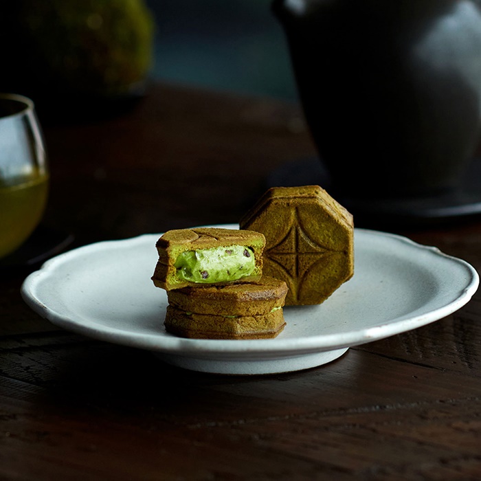 抹茶紅豆奶油夾心