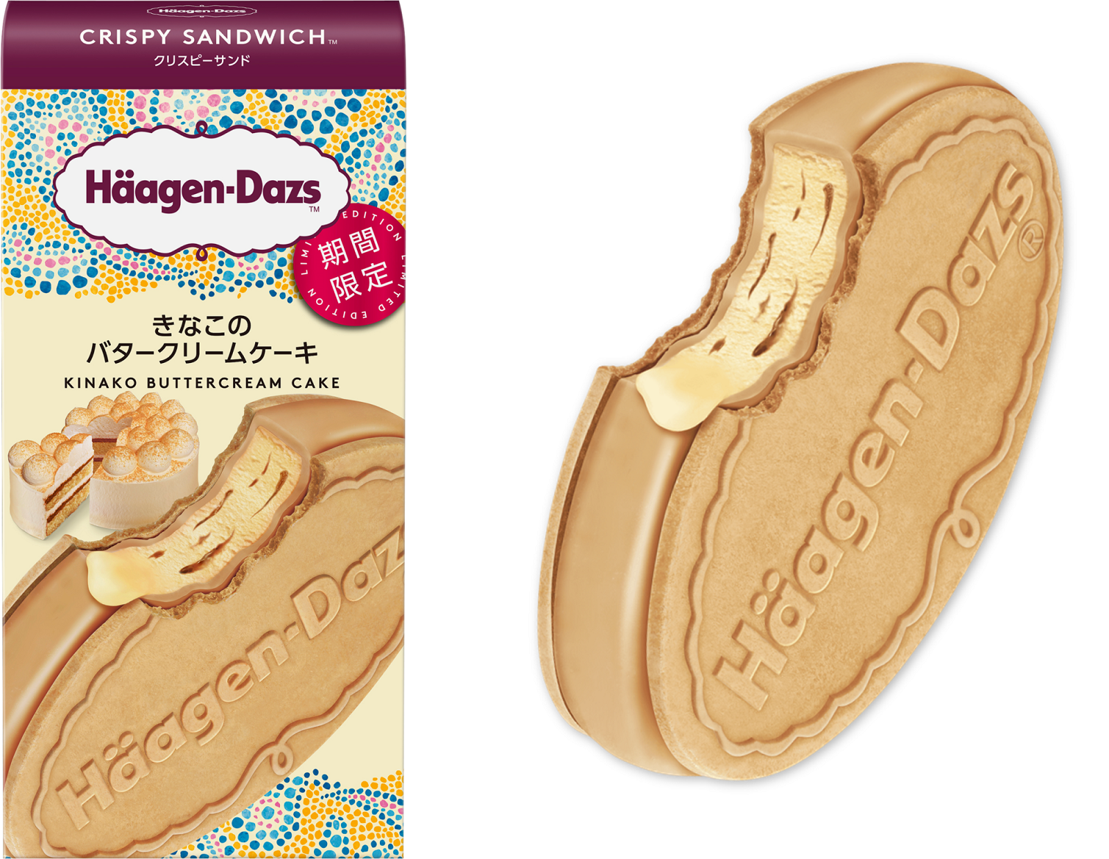 黃豆粉奶油霜蛋糕雪酥