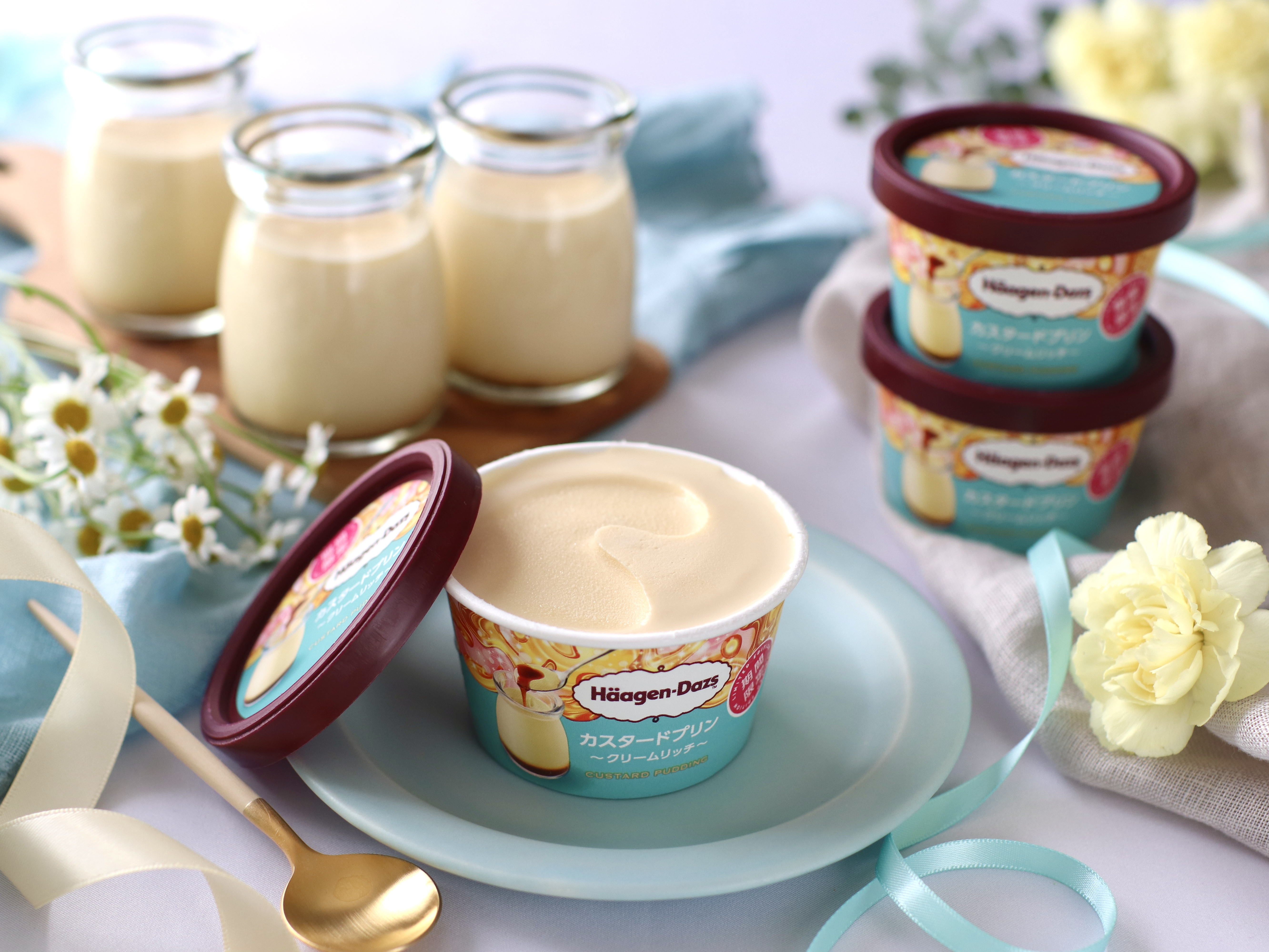 日式卡士達布丁冰淇淋