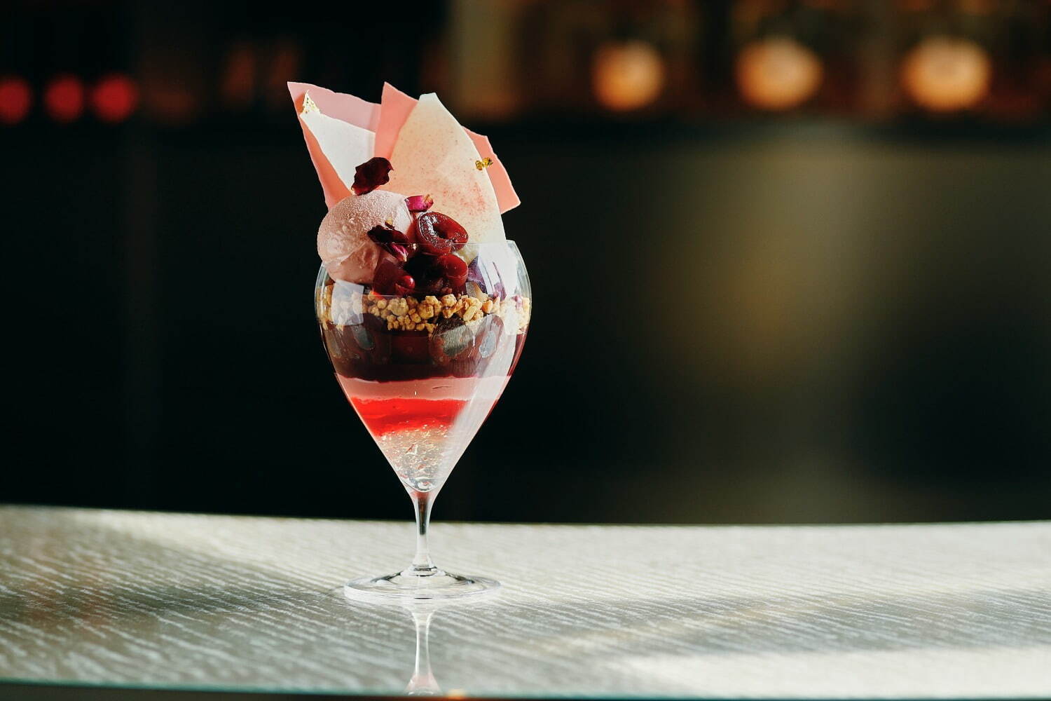 2023年6月_美麗甜點_EMPORIO ARMANI CAFFE_櫻桃與紅寶石巧克力聖代