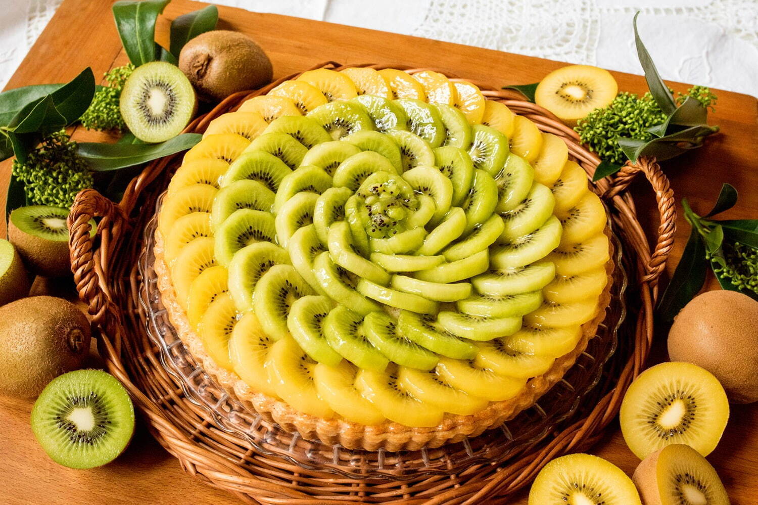 Quil fait bon_水果塔_奇異果與蘋果慕斯塔