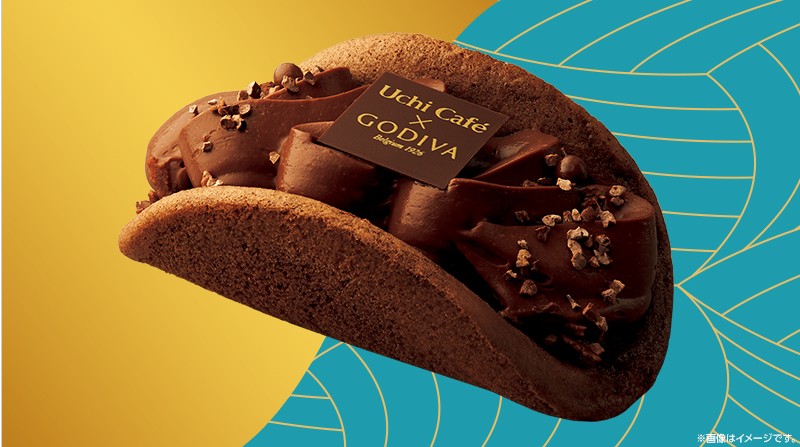 LAWSON_Uchi Café _GODIVA_巧克力蛋捲